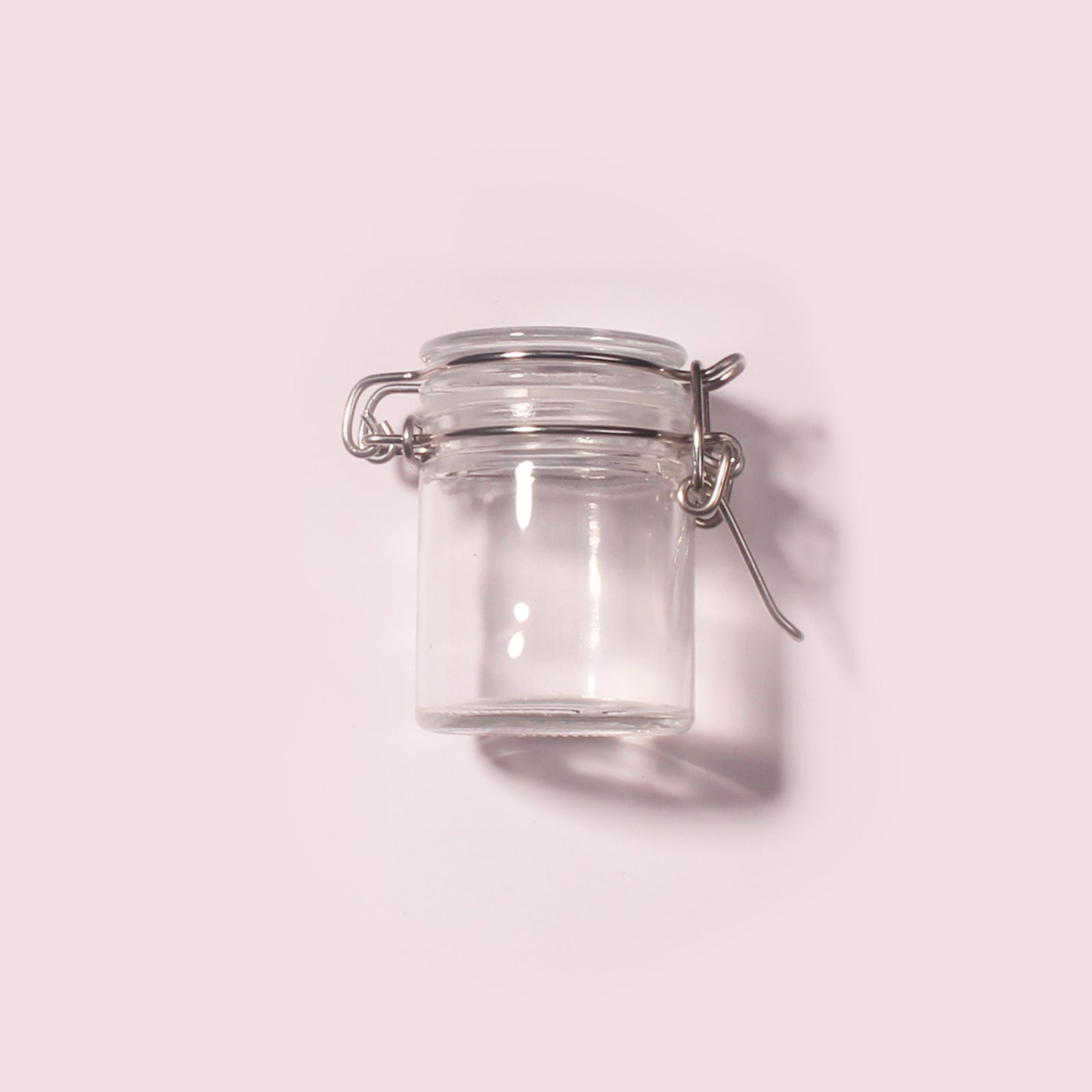 100 Bottles per Box - Glass Spice Jars Wholesale - 45 ml / 1.4 oz, Empty Refillable Spice Storage Jars (Includes Lid)