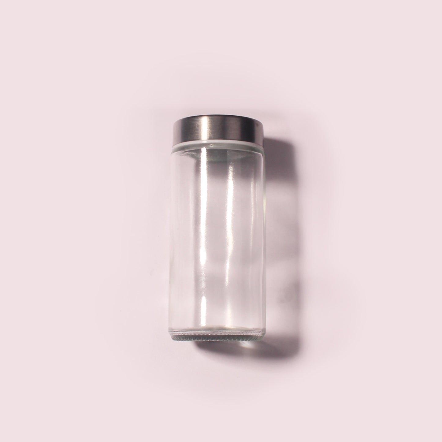 100 Bottles per Box - Glass Spice Jars Wholesale - 100 ml / 3.2 oz, Empty Refillable Spice Storage Jars (Includes Lid)