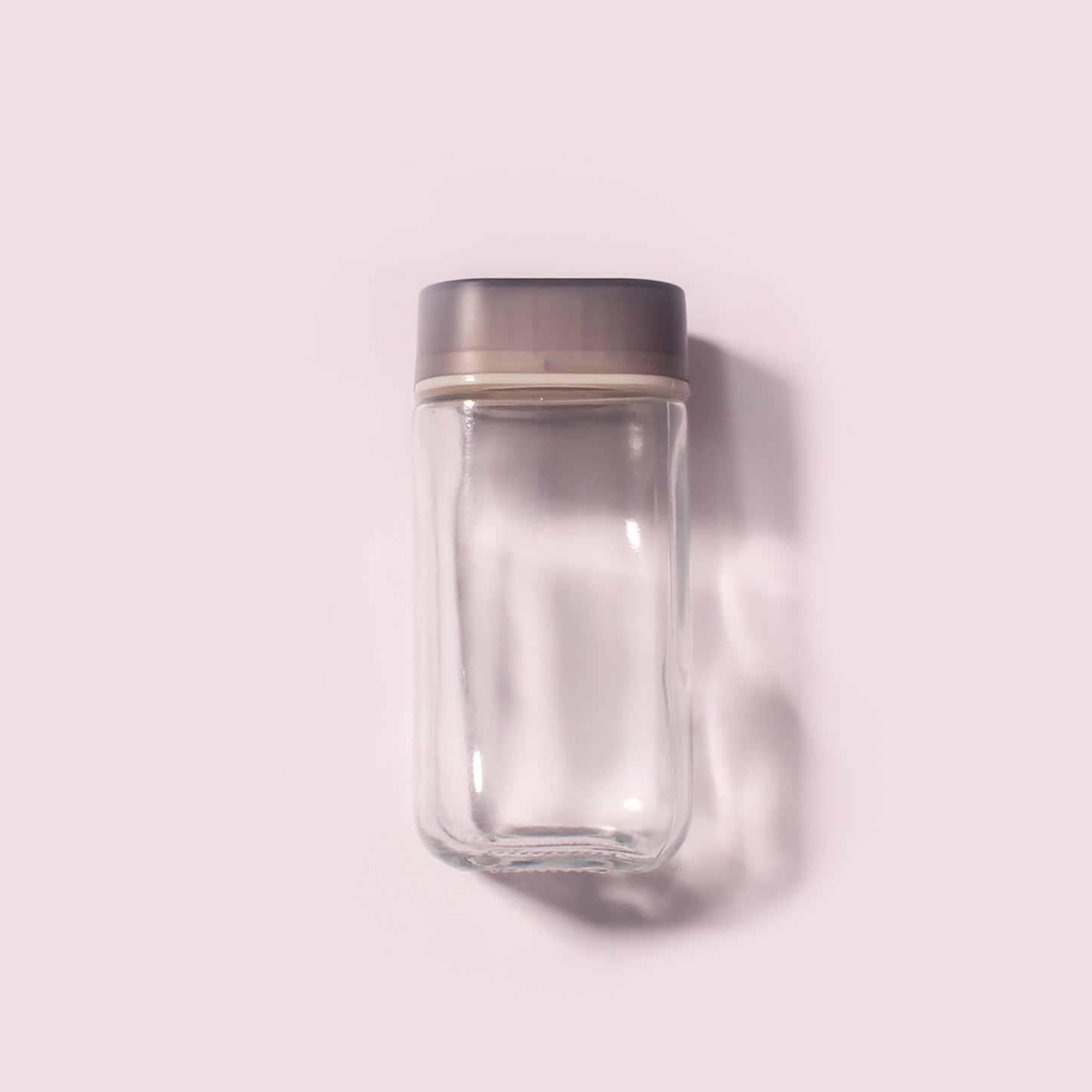 100 Bottles per Box - Glass Spice Jars Wholesale - 110 ml / 3.5 oz, Empty Refillable Spice Storage Jars (Includes Lid)