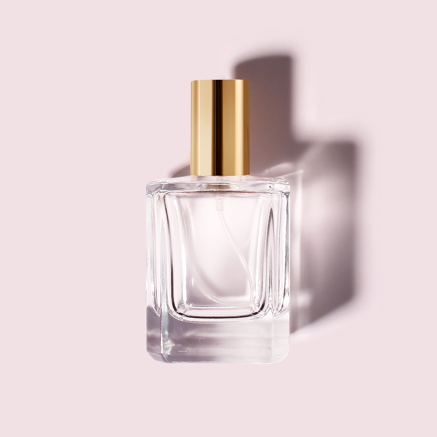 80 Bottles per Box - Perfume Bottles Wholesale - 50ml/1.7oz Empty Perfume Bottle with Crimp Neck (Includes Cap and Sprayer)