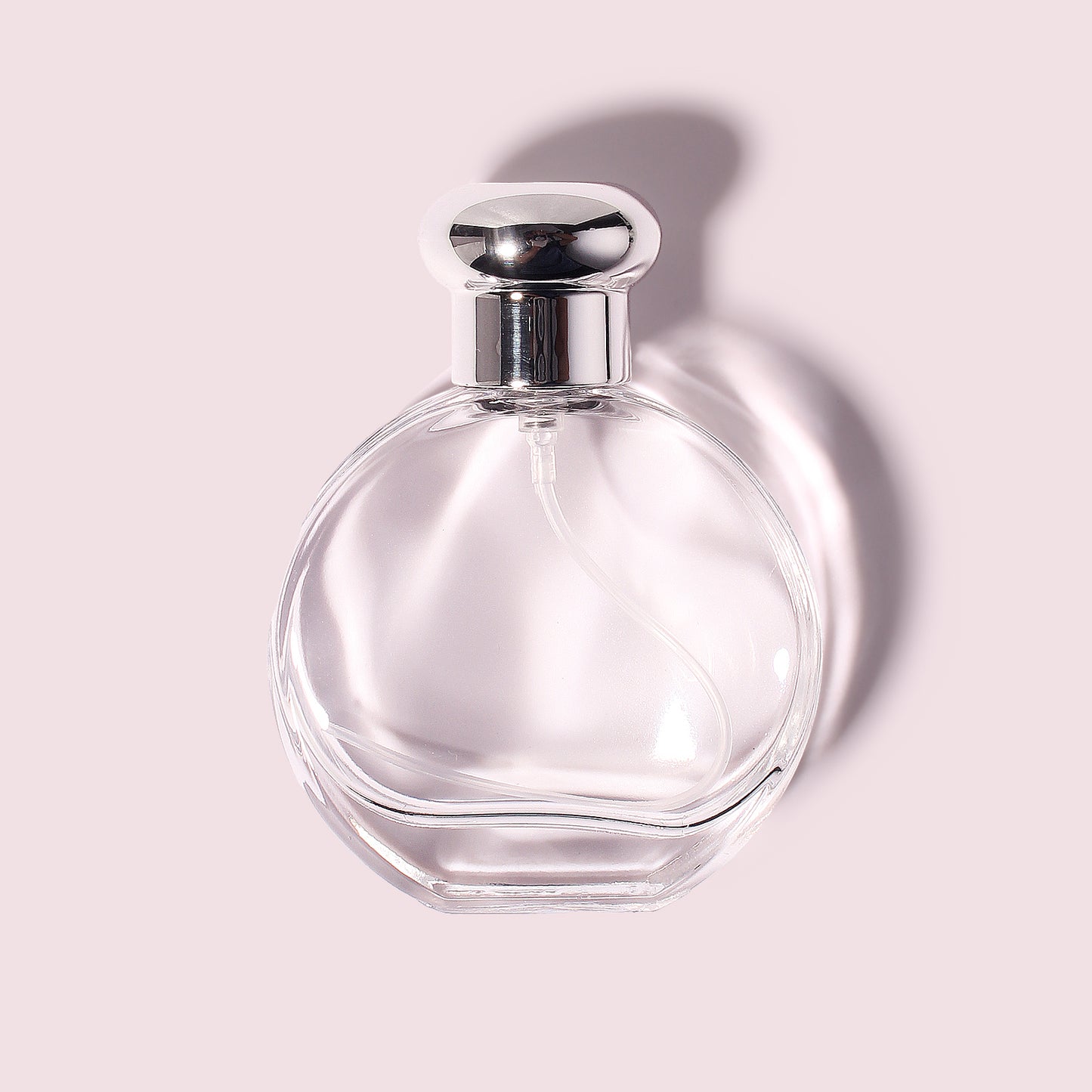 168 Bottles per Box - Perfume Bottles Wholesale - 50ml/1.7oz Empty Perfume Bottle with Crimp Neck (Includes Cap and Sprayer)