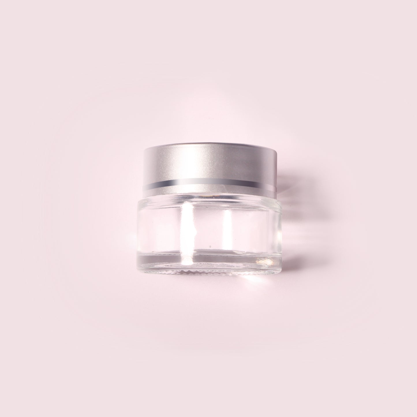 70 Bottles per Box - Glass Cosmetic Jars Wholesale - 20 ml/0.7 oz, Empty Refillable Cosmetic Storage Jars (Includes Lid)