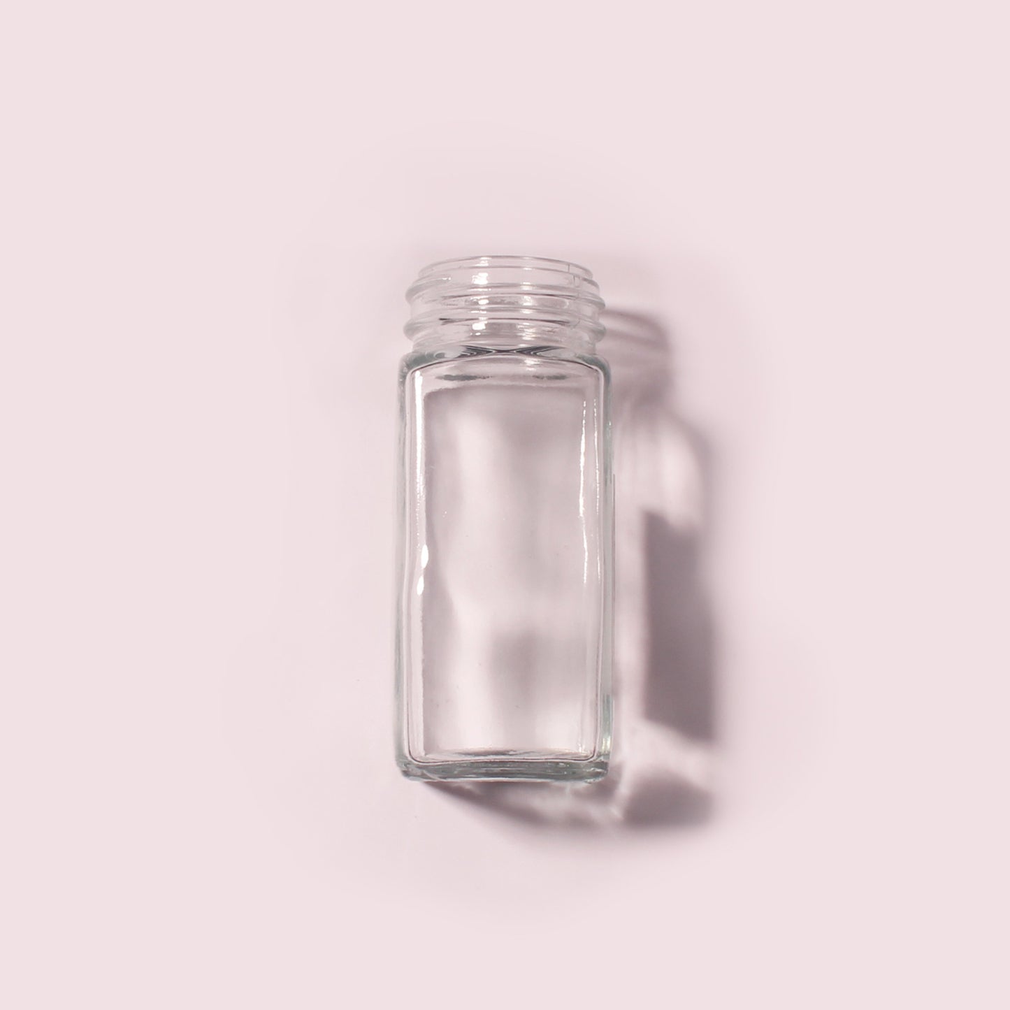 100 Bottles per Box - Glass Spice Jars Wholesale - 120 ml / 3.9 oz, Empty Refillable Spice Storage Jars (Includes Lid)