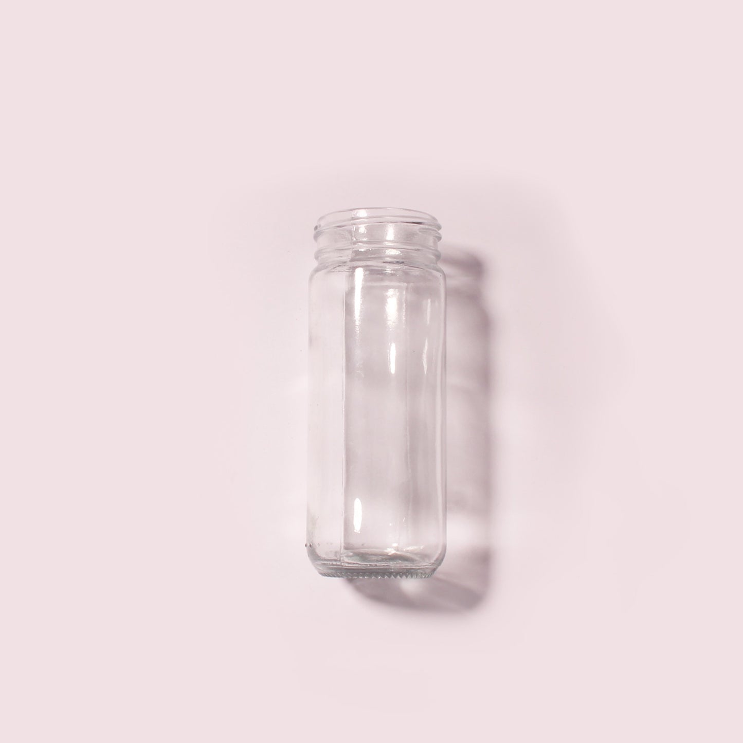 100 Bottles per Box - Glass Spice Jars Wholesale - 95 ml / 3.1 oz, Empty Refillable Spice Storage Jars (Includes Lid)