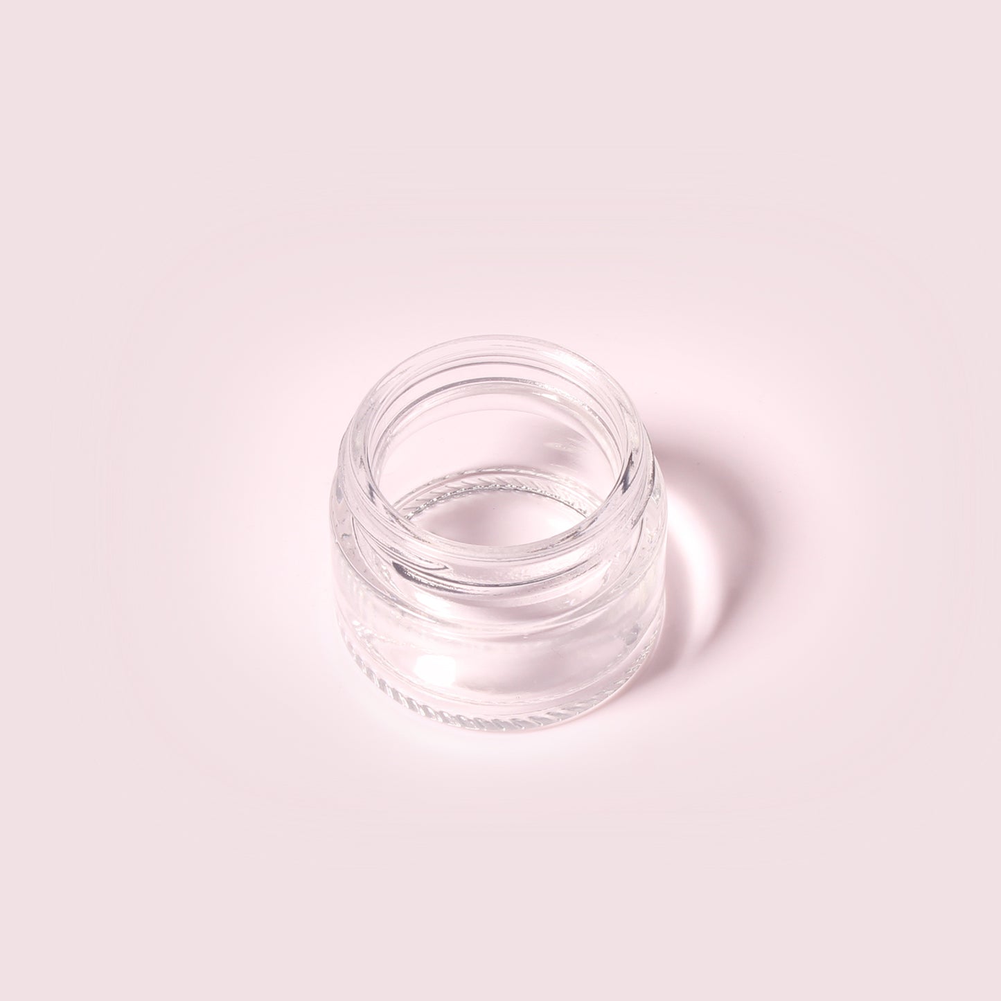 70 Bottles per Box - Glass Cosmetic Jars Wholesale - 20 ml/0.7 oz, Empty Refillable Cosmetic Storage Jars (Includes Lid)