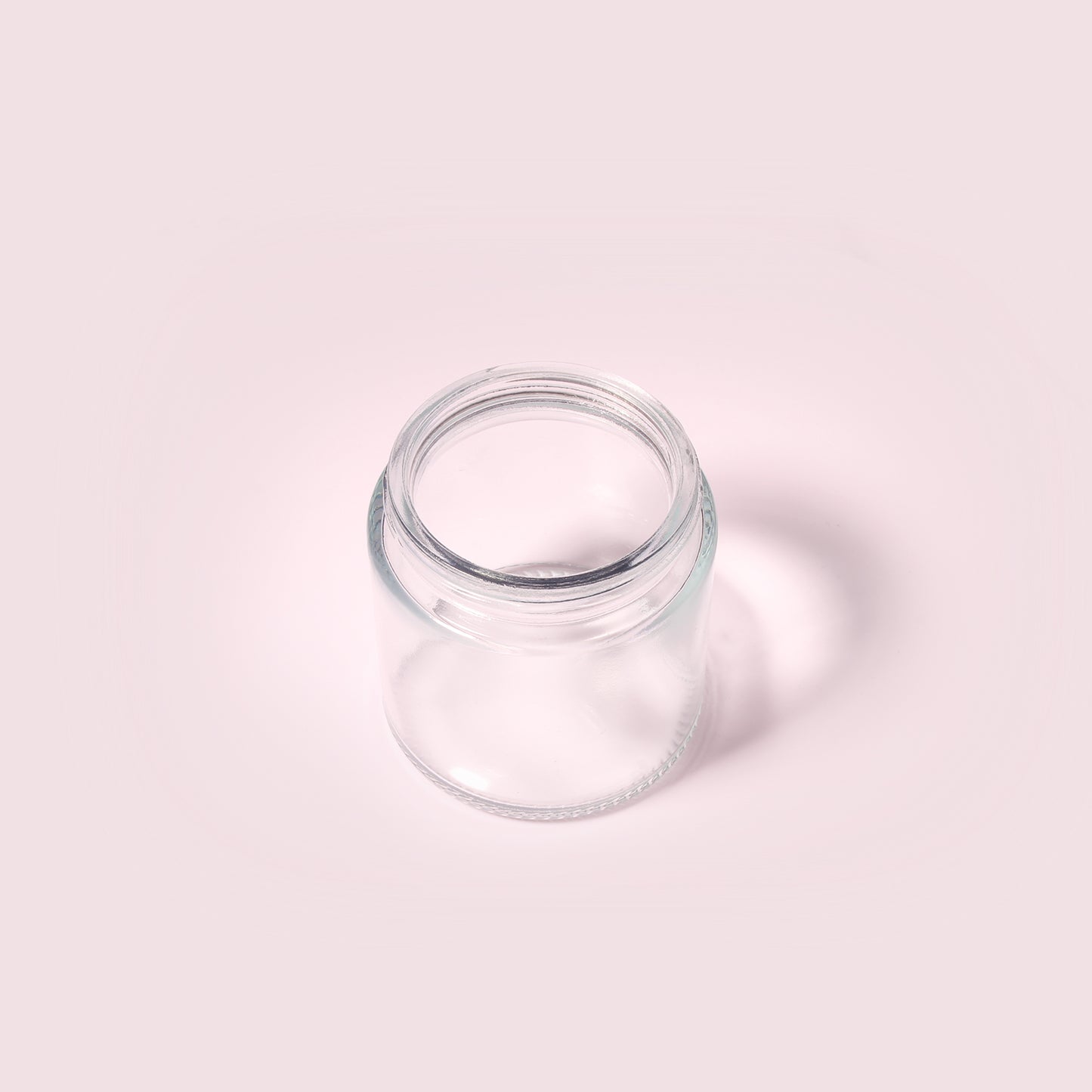 70 Bottles per Box - Glass Cosmetic Jars Wholesale - 110 ml/3.7 oz, Empty Refillable Cosmetic Storage Jars (Includes Lid)