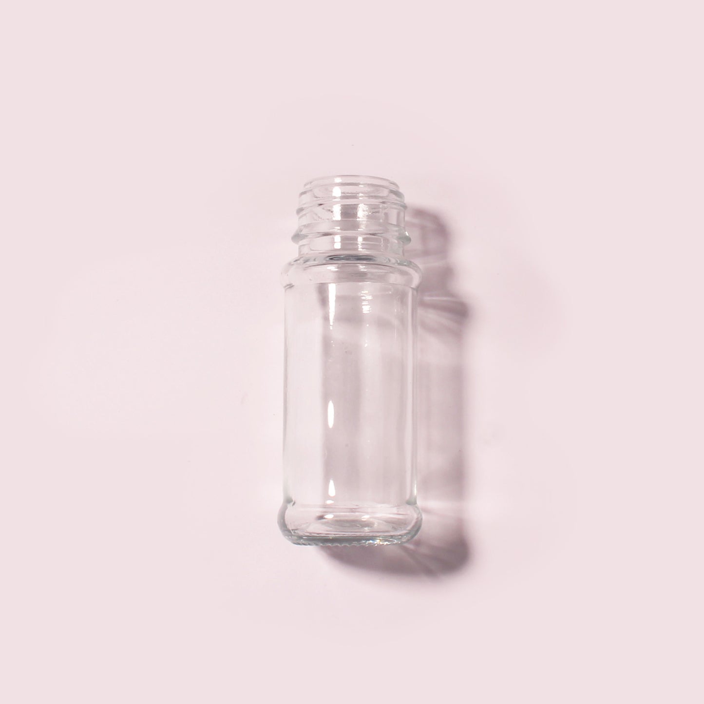 100 Bottles per Box - Glass Spice Jars Wholesale - 70 ml / 2.3 oz, Empty Refillable Spice Storage Jars (Includes Lid)