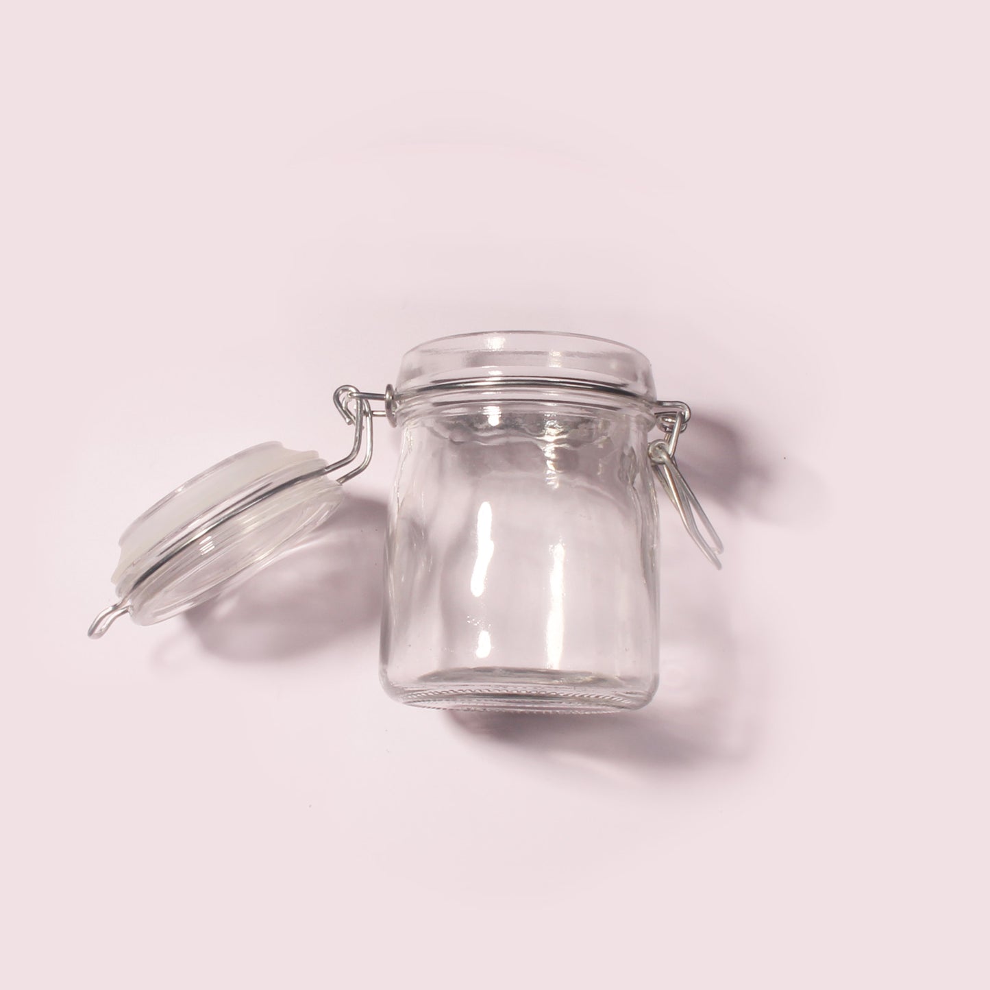 100 Bottles per Box - Glass Spice Jars Wholesale - 160 ml / 5.1 oz, Empty Refillable Spice Storage Jars (Includes Lid)