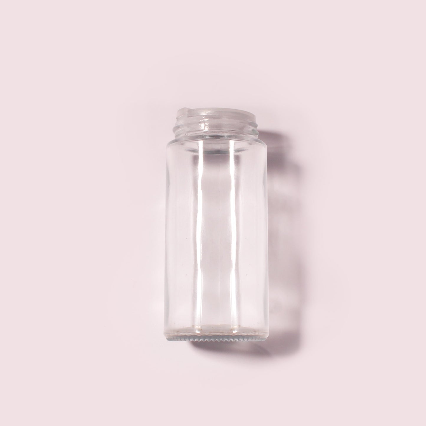 100 Bottles per Box - Glass Spice Jars Wholesale - 110 ml / 3.5 oz, Empty Refillable Spice Storage Jars (Includes Lid)
