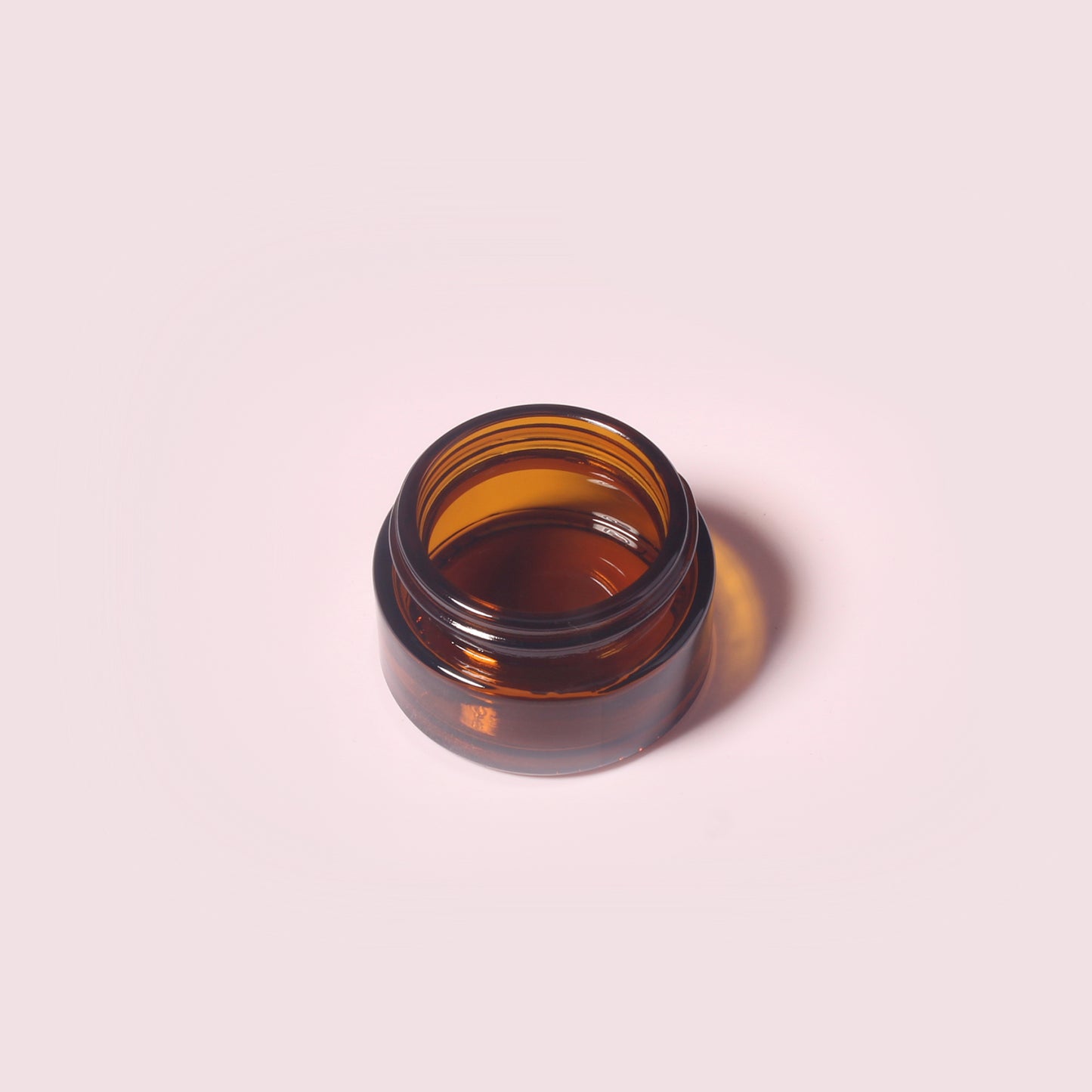 70 Bottles per Box - Glass Cosmetic Jars Wholesale -25 ml/0.8 oz, Empty Refillable Cosmetic Storage Jars (Includes Lid)