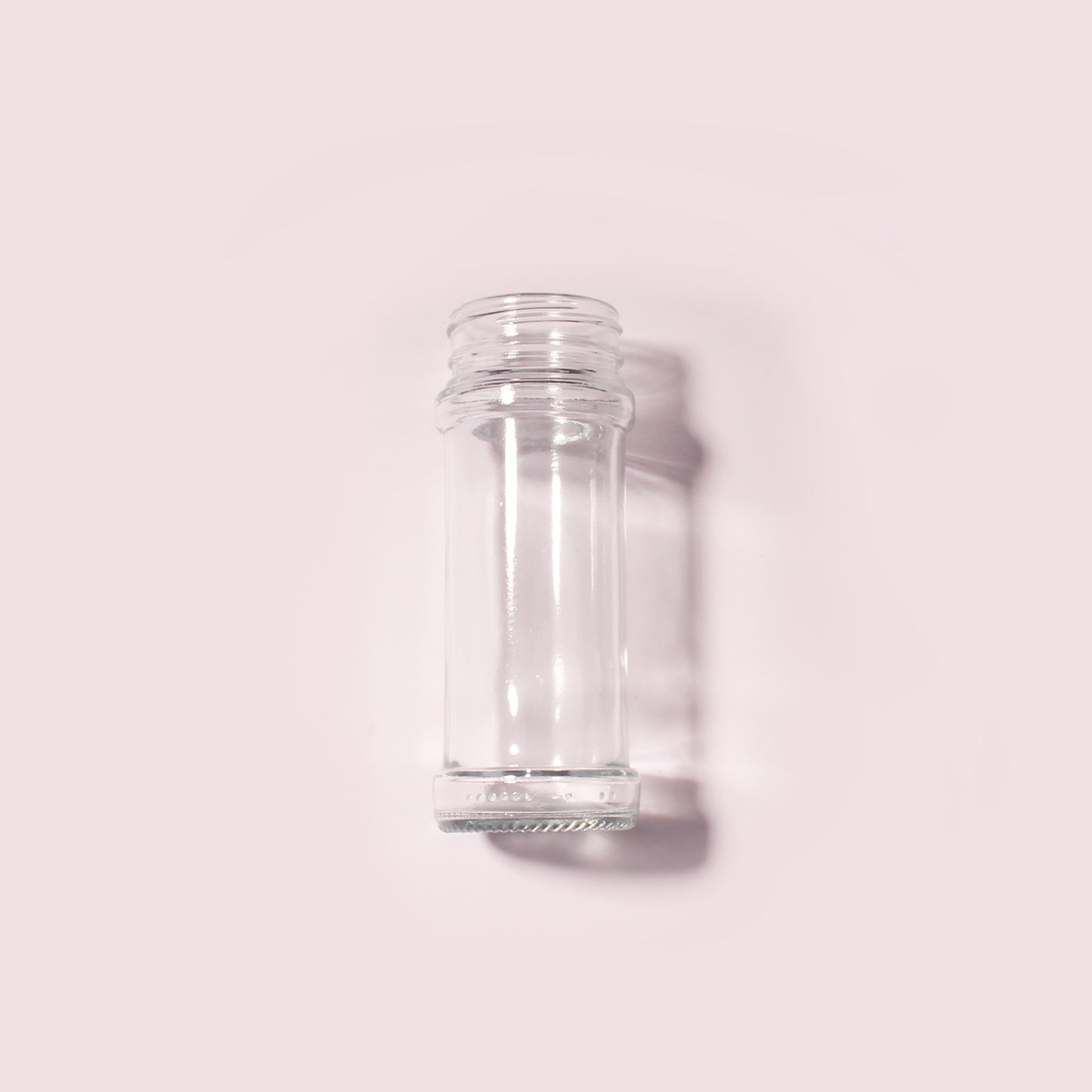 100 Bottles per Box - Glass Spice Jars Wholesale - 95 ml / 3.1 oz, Empty Refillable Spice Storage Jars (Includes Lid)