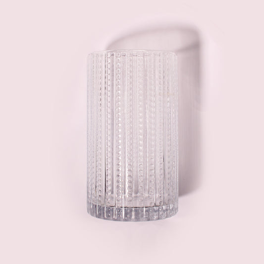 Hobnail Glassware Set of 2, 15 oz Highball Glasses, Vintage Drinking Glassware, Beaded Glassware, Cocktail Glasses, Ideal for Beer, Juice, Coffee Cup, Great for Christmas & Birthday & Party