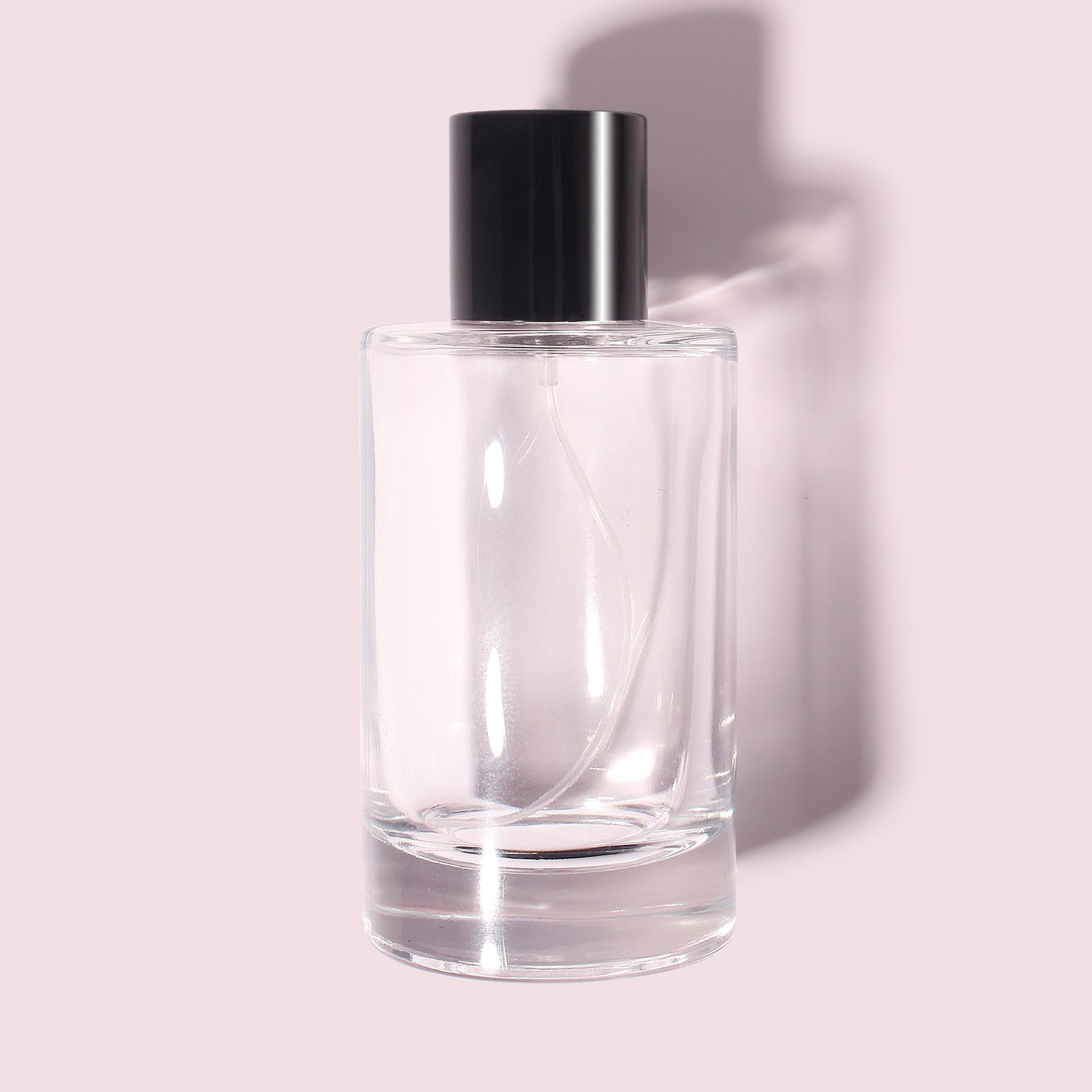 70 Bottles per Box - Perfume Bottles Wholesale - 100ml/3.4oz Empty Perfume Bottle with Crimp Neck (Includes Cap and Sprayer)