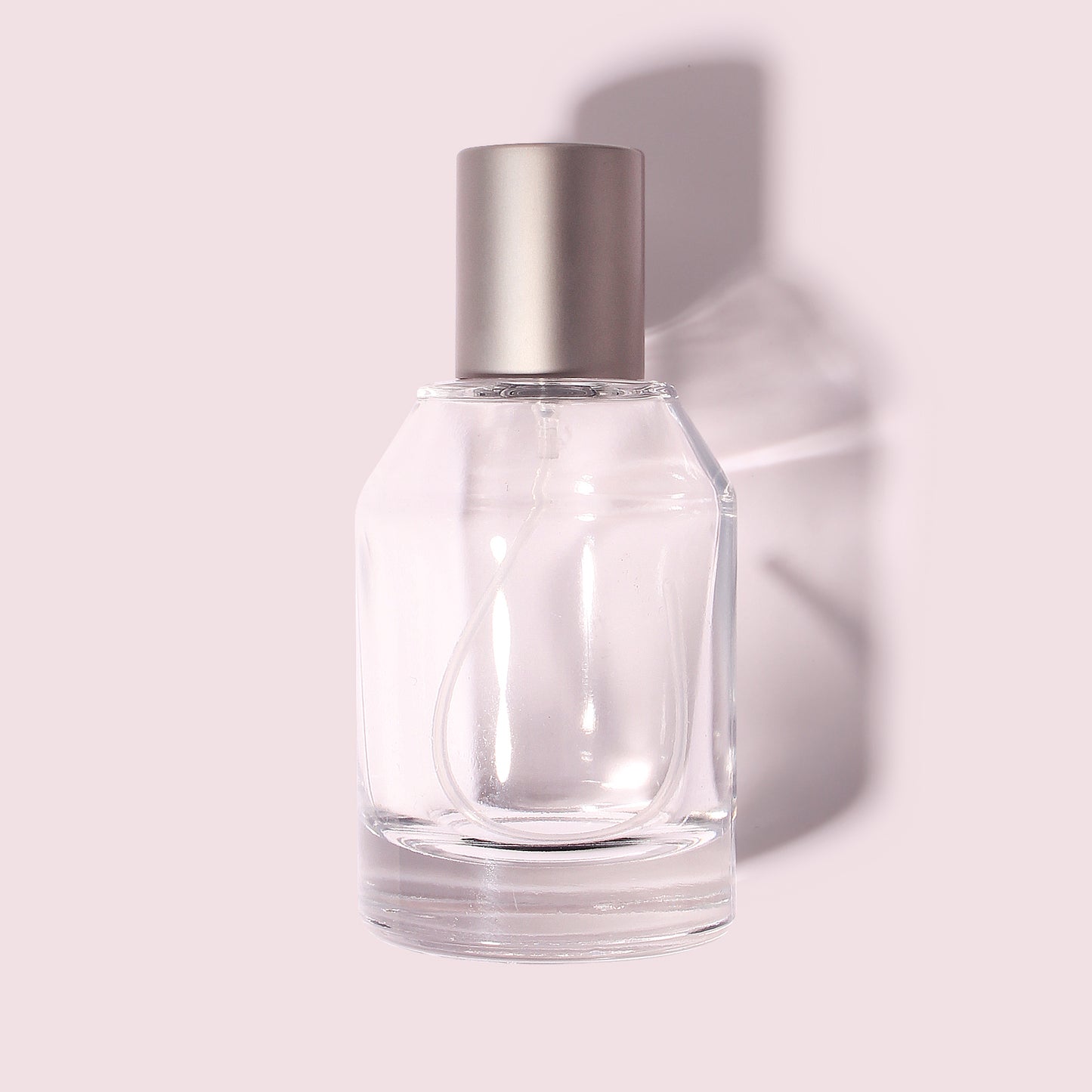 96 Bottles per Box - Perfume Bottles Wholesale - 50ml/1.7oz Empty Perfume Bottle with Crimp Neck (Includes Cap and Sprayer)