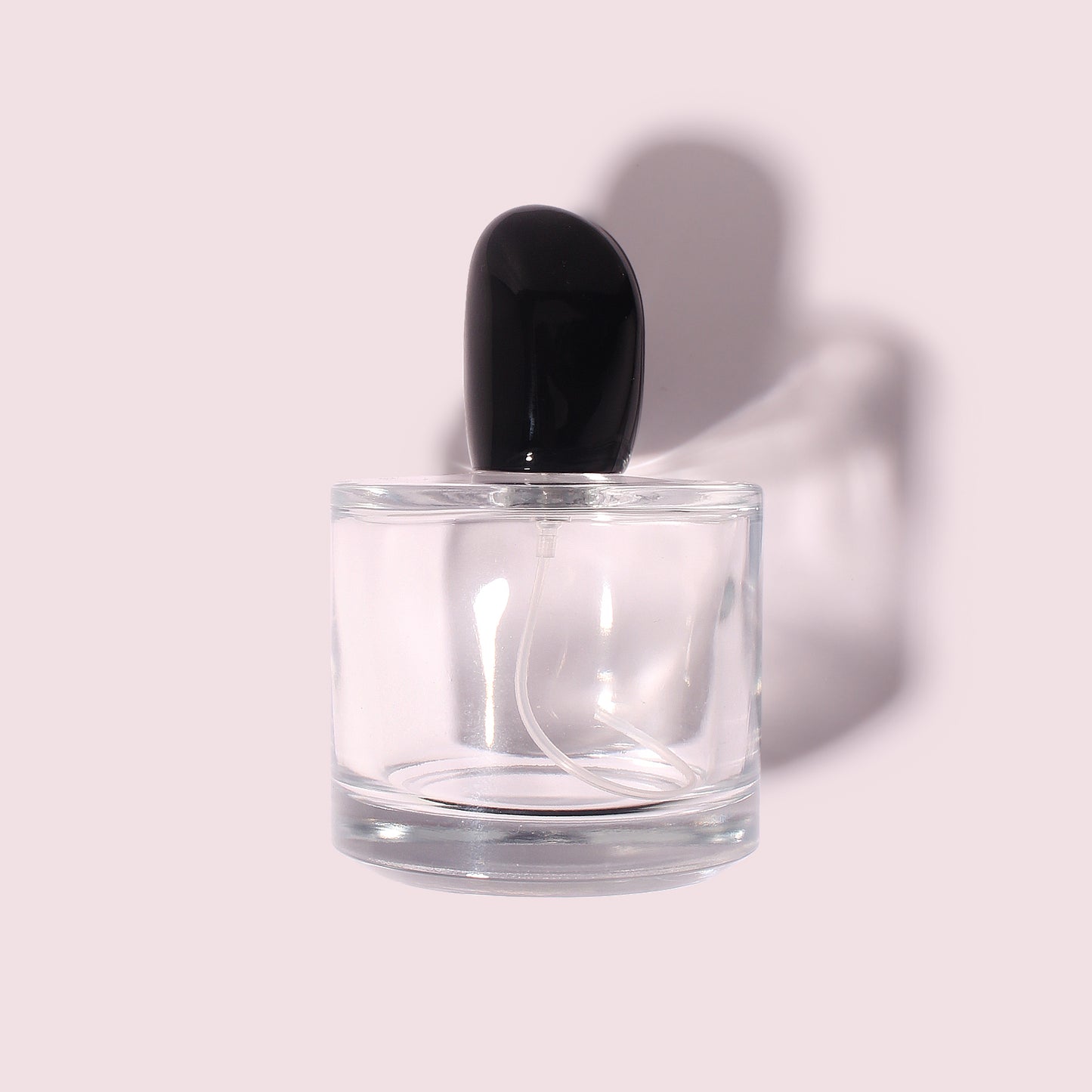 70 Bottles per Box - Perfume Bottles Wholesale - 100ml/3.4oz Empty Perfume Bottle with Crimp Neck (Includes Cap and Sprayer)