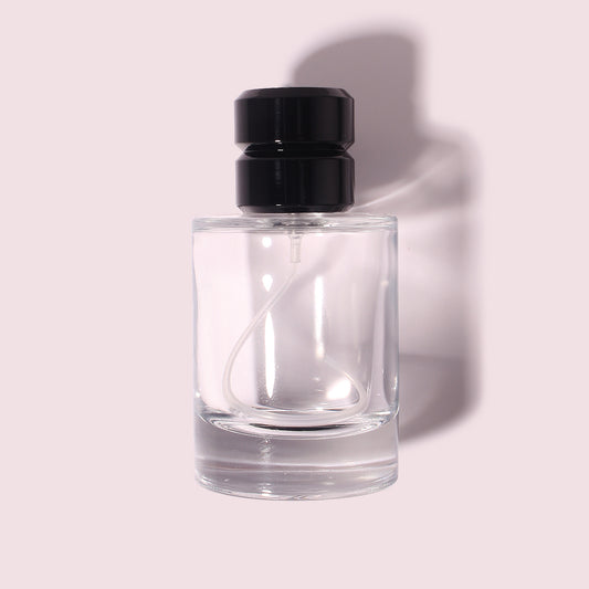 80 Bottles per Box - Perfume Bottles Wholesale - 50ml/1.7oz Empty Perfume Bottle with Crimp Neck (Includes Cap and Sprayer)