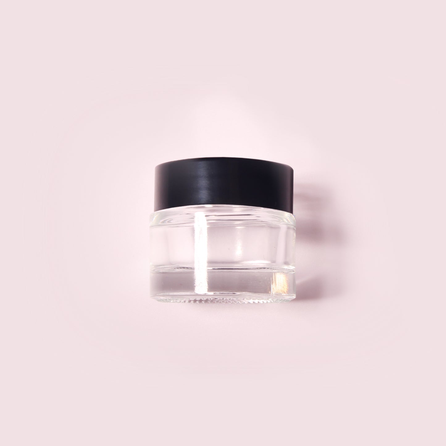 70 Bottles per Box - Glass Cosmetic Jars Wholesale - 12 ml/0.4 oz, Empty Refillable Cosmetic Storage Jars (Includes Lid)