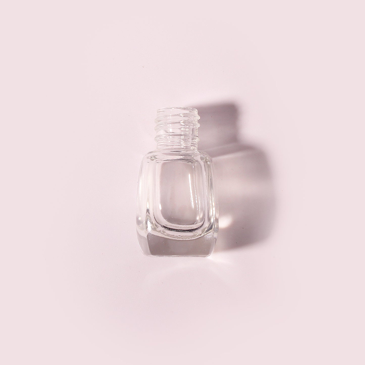 300 Bottles per Box - Glass Nail Polish Bottles Wholesale - 3 ml, Empty Refillable Nail Polish Storage Bottles (Includes Lid)