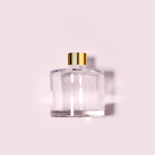 60 Bottles Per Case - Aromatherapy Diffuser Bottles Wholesale - 50 ml/1.7 oz Empty Aromatherapy Diffuser Bottles with Roll-Up Neck (Includes Cap)