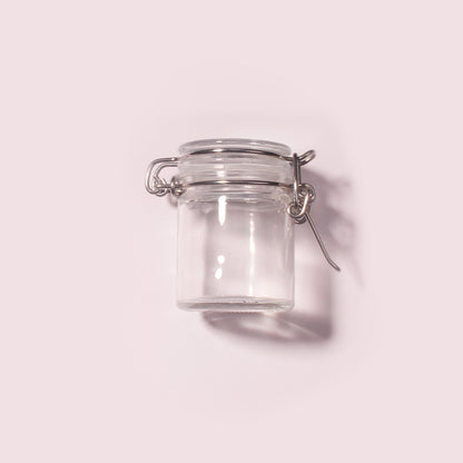100 Bottles per Box - Glass Spice Jars Wholesale - 45 ml / 1.4 oz, Empty Refillable Spice Storage Jars (Includes Lid)