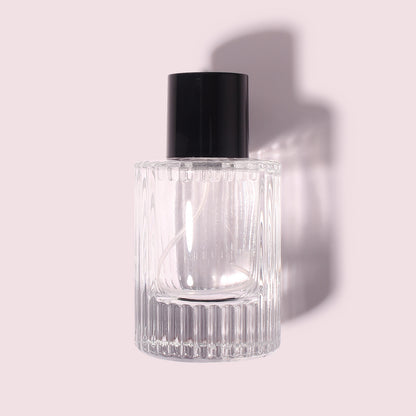 70 Bottles per Box - Perfume Bottles Wholesale - 100ml/3.4oz Empty Perfume Bottle with Crimp Neck (Includes Cap and Sprayer)