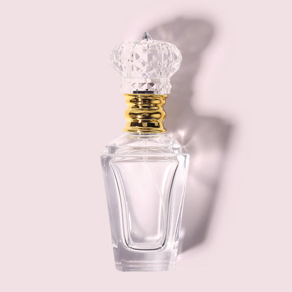 90 Bottles per Box - Perfume Bottles Wholesale - 60ml/2.1oz Empty Perfume Bottle with Crimp Neck (Includes Cap and Sprayer)