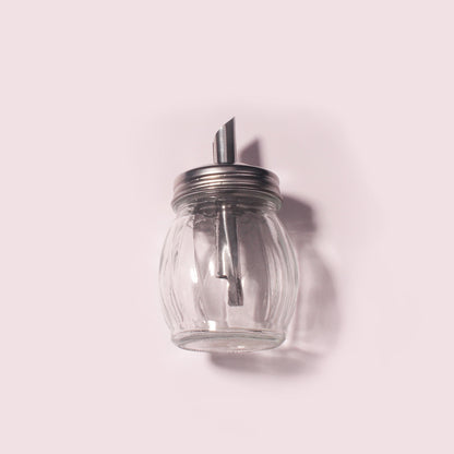 100 Bottles per Box - Glass Spice Jars Wholesale - 140 ml / 4.5 oz, Empty Refillable Spice Storage Jars (Includes Lid)