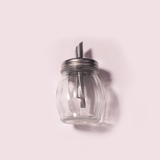 100 Bottles per Box - Glass Spice Jars Wholesale - 140 ml / 4.5 oz, Empty Refillable Spice Storage Jars (Includes Lid)