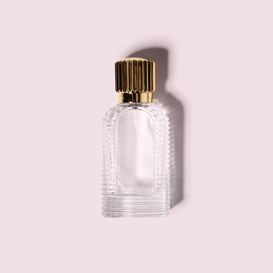 120 Bottles per Box - Perfume Bottles Wholesale - 30ml/1oz Empty Perfume Bottle with Crimp Neck (Includes Cap and Sprayer)