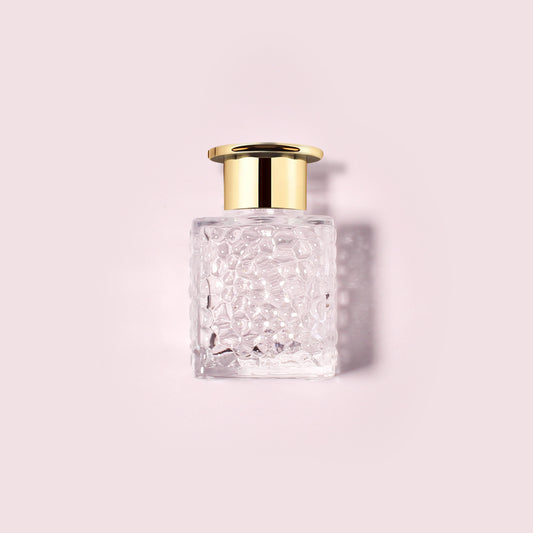 60 Bottles Per Case - Aromatherapy Diffuser Bottles Wholesale - 50 ml/1.7 oz Empty Aromatherapy Diffuser Bottles with Roll-Up Neck (Includes Cap)