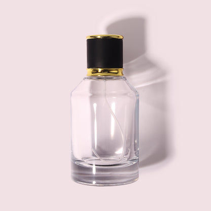 70 Bottles per Box - Perfume Bottles Wholesale - 100ml/3.4oz Empty Perfume Bottle with Crimp Neck (Includes Cap and Sprayer)