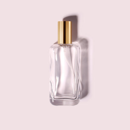 144 Bottles per Box - Perfume Bottles Wholesale - 50ml/1.7oz Empty Perfume Bottle with Crimp Neck (Includes Cap and Sprayer)