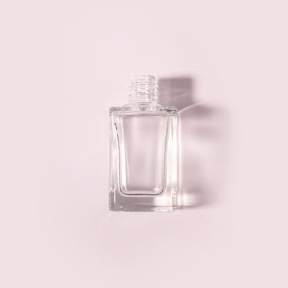 300 Bottles per Box - Glass Nail Polish Bottles Wholesale -15 ml, Empty Refillable Nail Polish Storage Bottles (Includes Lid)