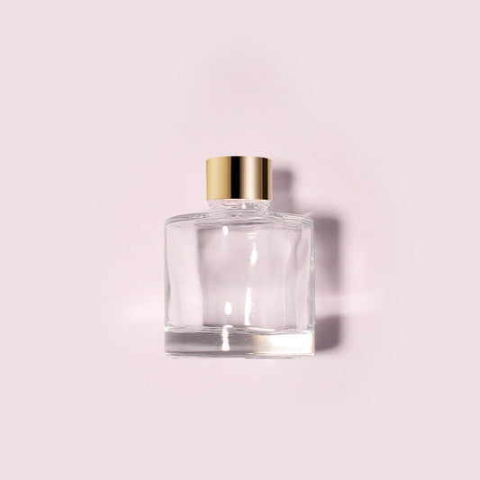 60 Bottles Per Case - Aromatherapy Diffuser Bottles Wholesale - 50 ml/1.7 oz Empty Aromatherapy Diffuser Bottles with Roll-Up Neck (Includes Cap)