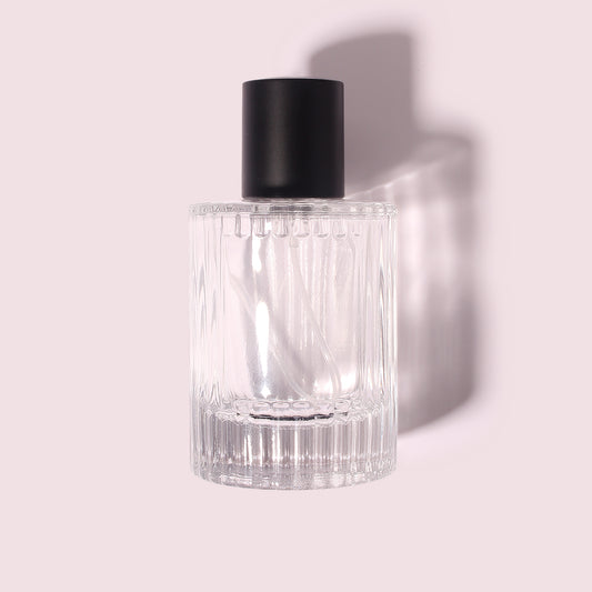 80 Bottles per Box - Perfume Bottles Wholesale - 50ml/1.7oz Empty Perfume Bottle with Crimp Neck (Includes Cap and Sprayer)