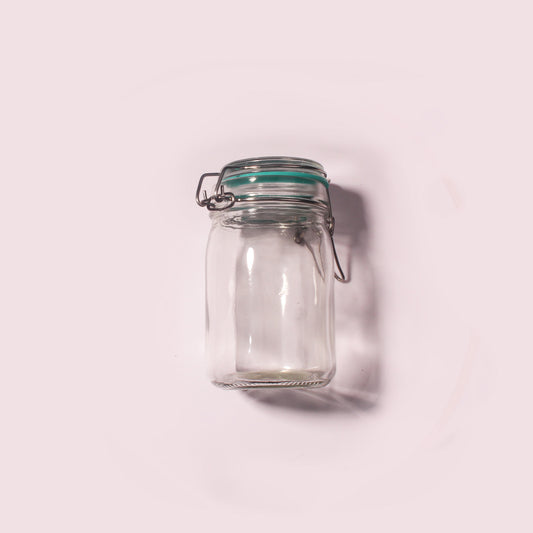 100 Bottles per Box - Glass Spice Jars Wholesale - 230 ml / 7.4 oz, Empty Refillable Spice Storage Jars (Includes Lid)