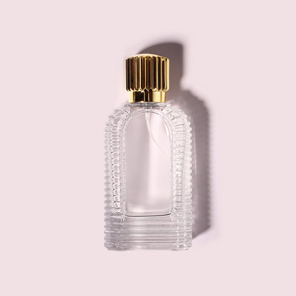 72 Bottles per Box - Perfume Bottles Wholesale - 50ml/1.7oz Empty Perfume Bottle with Crimp Neck (Includes Cap and Sprayer)
