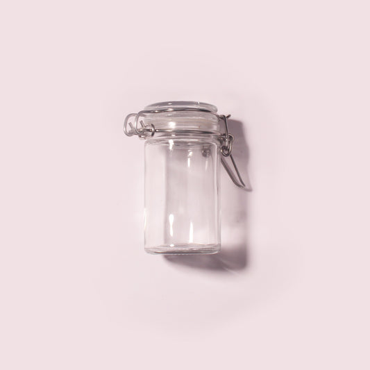 100 Bottles per Box - Glass Spice Jars Wholesale - 65 ml / 2.1 oz, Empty Refillable Spice Storage Jars (Includes Lid)