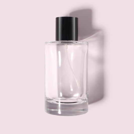 70 Bottles per Box - Perfume Bottles Wholesale - 100ml/3.4oz Empty Perfume Bottle with Crimp Neck (Includes Cap and Sprayer)