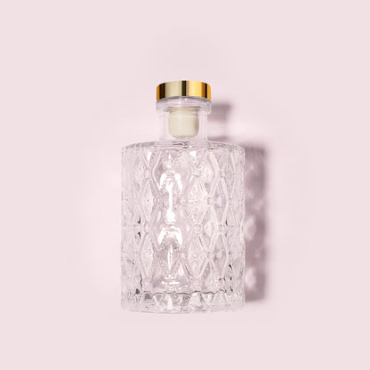 20 Bottles Per Case - Aromatherapy Diffuser Bottles Wholesale - 180 ml/6.09 oz Empty Aromatherapy Diffuser Bottles with Roll-Up Neck (Includes Cap)