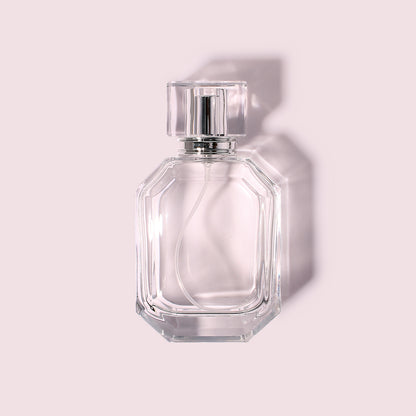 70 Bottles per Box - Perfume Bottles Wholesale - 100ml/3.4oz Empty Perfume Bottle with Crimp Neck (Includes Cap and Sprayer)