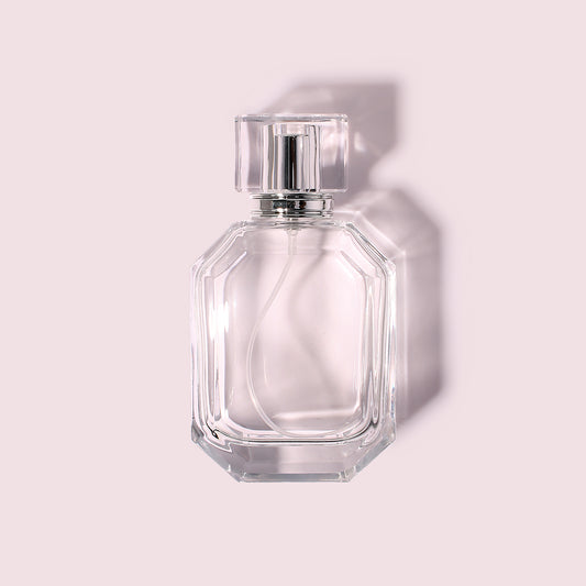 70 Bottles per Box - Perfume Bottles Wholesale - 100ml/3.4oz Empty Perfume Bottle with Crimp Neck (Includes Cap and Sprayer)
