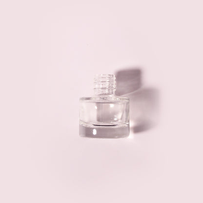 300 Bottles per Box - Glass Nail Polish Bottles Wholesale - 7 ml, Empty Refillable Nail Polish Storage Bottles (Includes Lid)