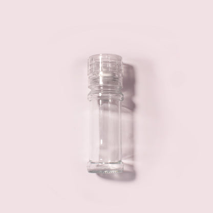100 Bottles per Box - Glass Spice Jars Wholesale - 95 ml / 3.1 oz, Empty Refillable Spice Storage Jars (Includes Lid)