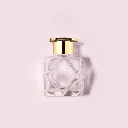 50 Bottles Per Case - Aromatherapy Diffuser Bottles Wholesale - 60 ml/2.03 oz Empty Aromatherapy Diffuser Bottles with Roll-Up Neck (Includes Cap)
