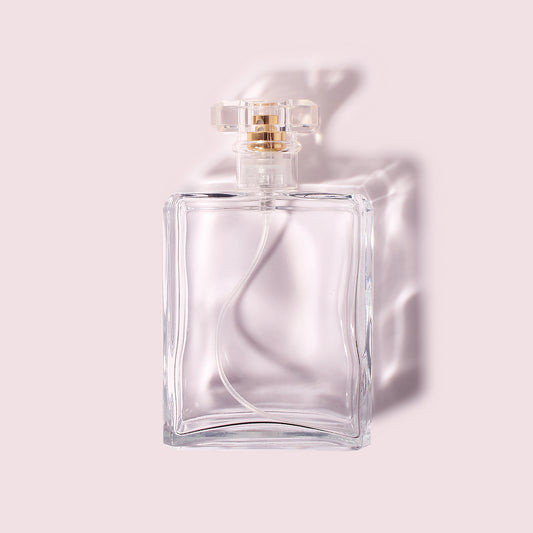 96 Bottles per Box - Perfume Bottles Wholesale - 100ml/3.4oz Empty Perfume Bottle with Crimp Neck (Includes Cap and Sprayer)