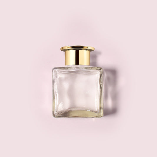 50 Bottles Per Case - Aromatherapy Diffuser Bottles Wholesale - 60 ml/2.03 oz Empty Aromatherapy Diffuser Bottles with Roll-Up Neck (Includes Cap)