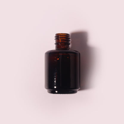 300 Bottles per Box - Glass Nail Polish Bottles Wholesale - 16 ml, Empty Refillable Nail Polish Storage Bottles (Includes Lid)