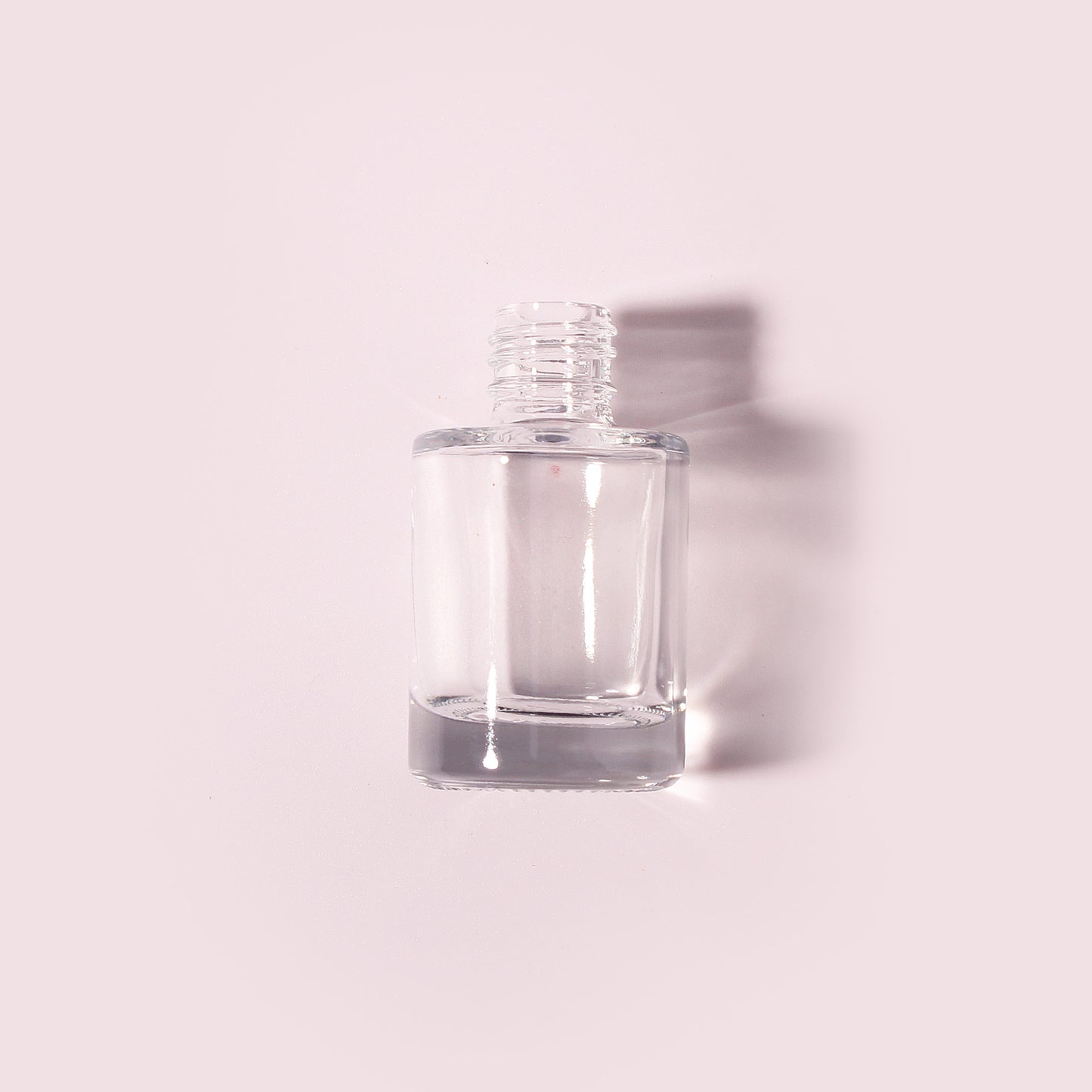 300 Bottles per Box - Glass Nail Polish Bottles Wholesale -10 ml, Empty Refillable Nail Polish Storage Bottles (Includes Lid)