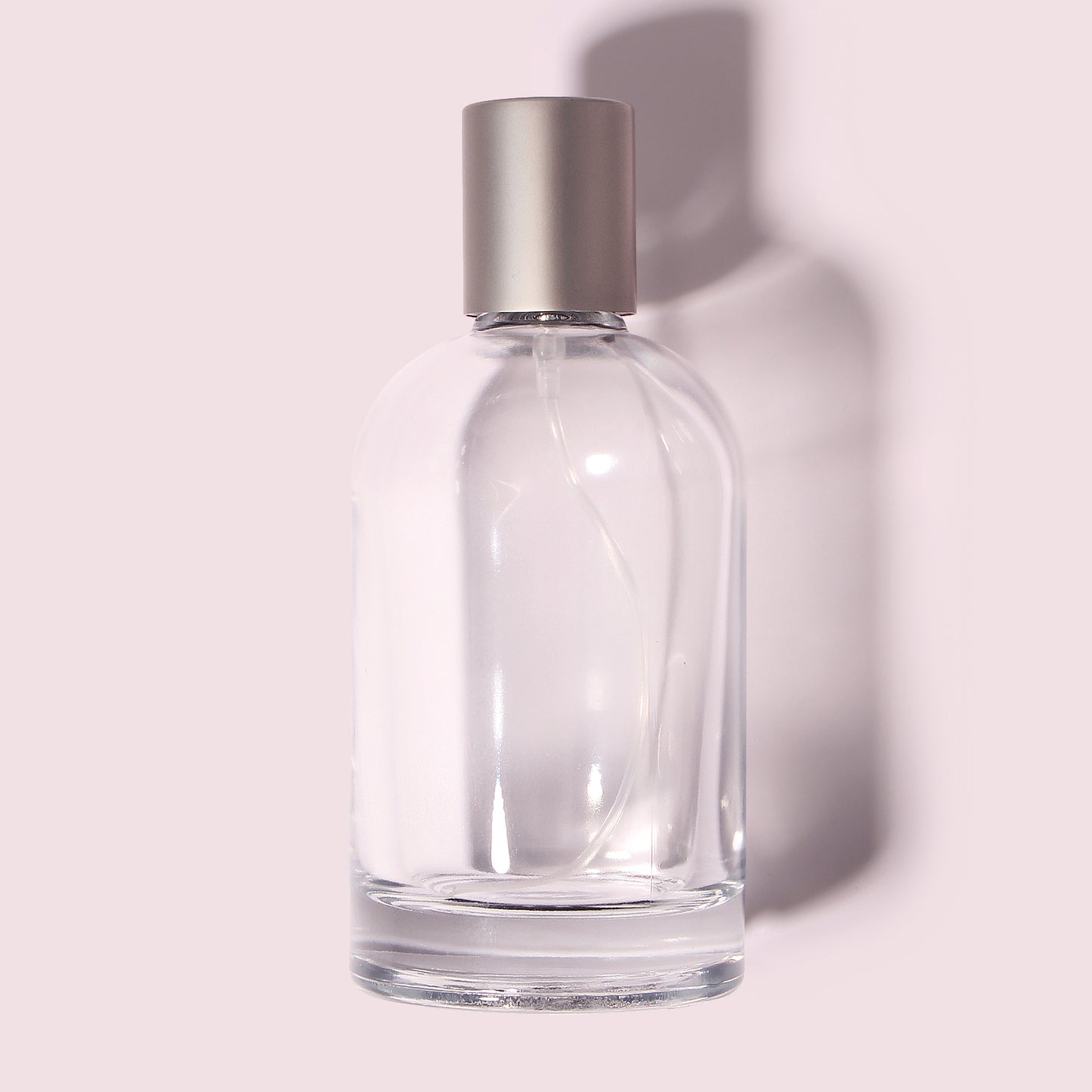 70 Bottles per Box - Perfume Bottles Wholesale - 100ml/3.4oz Empty Perfume Bottle with Crimp Neck (Includes Cap and Sprayer)